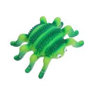 Mobestech Latex Squeaky Ladybug Pet Chew for Puppies and Dogs, Green Sturdy Teething for Interactive Play and Puppy Accessories