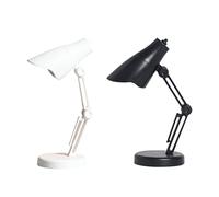 Mobestech Led Desk Lamp 2pcs Mini Portable Nightstand Light Small Table Lamps for Bedroom