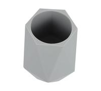 Mobestech Lightweight Silicone Rhombus Makeup Brush Holder Cosmetic Pen Storage Bucket Multifunctional Organizer for Makeup Tools and Jewelry Flexible and Break-resistant Design