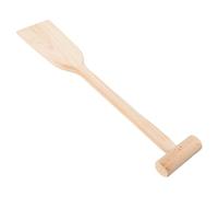 Mobestech Lightweight Wooden Canoe Paddle Oar for Outdoor Boating and River Rafting Ergonomic Handcrafted Wood Paddle for Stage Boats and Water Sports