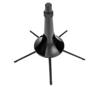 Mobestech Metal Clarinet Stand Small Size 5-foot Base and Cotton Support, Trumpet and Oboe Display Rack, Musical Instrument Storage Stand for Compact Spaces