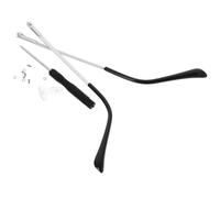 Mobestech Metal Eyeglasses Replacement Temples Arms Legs, Sturdy Silver Metal Material with Spring Feature, Comfortable to Wear and Prevent Frame Breaking, for Glasses Repair