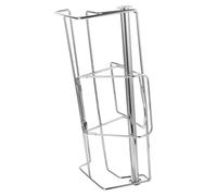 Mobestech Metal Grocery Bag Holder Rack Hanging Dispenser Organizer for Bags Easy Install Supermarket Shopping Storage