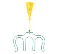 Mobestech Metal Music Book Clip Tassel Page Holder Easy to Carry Does Not Cut Hands Suitable for Sheet Music Organization