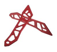 Mobestech Motorcycle Windscreen Support Holder Bracket for Nmax155, Aluminum Windshield Stabilizer Mount, Red Front Windshield Bracket Replacement Compatible with Nmax155