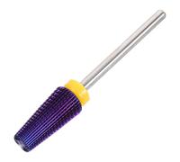 Mobestech Multi-functional Cone-shaped Metal Nail Drill Bit for Acrylic Nails Precise Edge Polishing Reshaping Tool for Women and Manicure Accessory for DIY Art