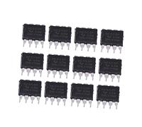 Mobestech Ne555P Electronic Timer Ic 12Pcs 555 Timer Chip for Precision Timing Circuits Programmable