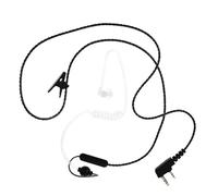 Mobestech Noise Isolating Earbuds with Earhook and Universal K-type Connector for Officers