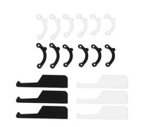 Mobestech Nose Bridge Tool 18Pcs Invisible Nose Lifting Clips Breathable Design Adjustable S/M/L Sizes Black and White Colors Suitable for Beauty Routines