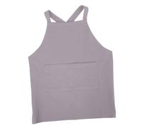 Mobestech Painting Apron Breathable Cotton Linen Art Smock for Mess Design Easy to Wear Protects Clothes From Paint and Spills