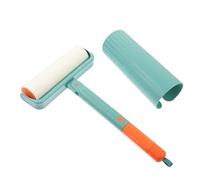 Mobestech Pet Hair Lint Roller with Tearable Sticky Sheets Multi-function Pet Hair Remover for Sofa and Floor Green Short Handle with Dust Cover Includes
