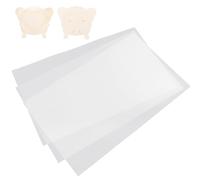 Mobestech Pet Toilet Splash Guard 3pcs Semi- Frosted Pvc Panel with 2 Butterfly Clips Cat Litter Box Protector Universal Anti-spill Enclosure for Home Cat Toilet