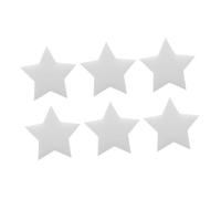 Mobestech Pool Filtering Sponges 20pcs White Five-Pointed Sponge Oil Removing for Hot Tub and Pool to Reduce Maintenance and Remove Grime