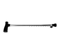 Mobestech Portable Adjustable Trekking Pole Walking Stick Made of Abs and Stainless Steel the Disabled and Wounded, Strong and Lightweight Outdoor Walking Cane for Hiking and Camping