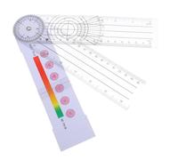 Mobestech Portable Goniometer Angle Protractor Ruler, Rotating Angle Finder Measuring Tool for Medical and Orthopedic Pain Assessment