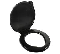 Mobestech Portable Toilet Seat Cover for Outdoor Camping Removable Washable Bucket Toilet Seat with Lid for Hiking Travel Use Practical Replacement for Camping Adventures