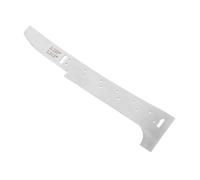 Mobestech Precision Guitar Bridge Measurement Ruler Silver Luthier Tool for Violin and Electric Guitar Saddle Alignment Musical Instrument Measuring Gauge