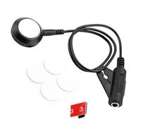 Mobestech Professional Acoustic Guitar Piezo Pickup Self-adhesive Transducer for Folk Instruments High Sensitivity Low Noise Pads Protect Guitar