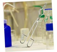 Mobestech Professional Laboratory Crucible Clamp Ergonomic Beaker Holder Biochemical Flask Clip for Secure Handling in Home and Lab Use