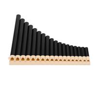 Mobestech Professional Pan Flute in Brown for Beginners Traditional Chinese Instrument for School Music Programs Teaching and Performance with Easy Play Design
