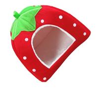 Mobestech Rabbit Barber Winter House Foldable Rabbit Hideout Cotton Bedding for Indoor Bunnies Hamster Hideaway