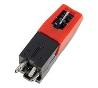 Mobestech Red Record Player Stylus Replacement Needle with Abs and Aluminum Material, Easy Installation Backup Phonograph Attachment for Turntable Audio Systems