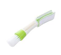 Mobestech Removable Cloth Mini Duster Brush for Car Air Vent Air Conditioner Outlet Computer Keyboards Blinds and Shutters Double Ended Cleaner