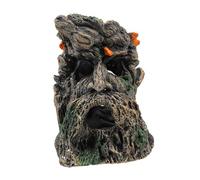 Mobestech Reptile Hideout Trunk Ornament for Bearded Dragon Lizard Snake Habitat with Natural Design Safe Material for Climbing Hiding Basking and Resting in Pet Cages