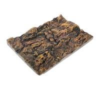 Mobestech Reptile Tank 3d Rock Background Board Pu Material Terrarium Decor for Turtle and Fish Tanks, Custom Cork Terrarium Background Suitable for Amphibian Habitat