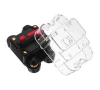 Mobestech Resettable Circuit Breaker Fuse Holder for Car Audio and Amplifier Systems Manual Reset Inline Fuse for Cars Boats Rvs and Trucks Overcurrent Protection