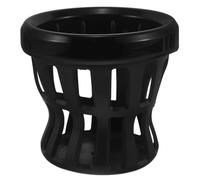 Mobestech Retro Vintage Mesh Motorcycle Cup Holder for Handlebar Easy Install Drink Bottle Cage Rack Classic Black Cycling Water Bottle Holder for Motorbike Stroller Family Rides