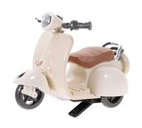 Mobestech Rotating Hamster Motorcycle with Music and Lights Swinging Plastic Plaything for Small Pets Animal Exercise Ornament Fun Interactive Pet Accessory