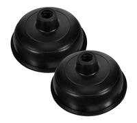 Mobestech Rubber Plunger Replacement Heads 2pcs Practical and Versatile Toilet Accessory for Toilets Suitable for Daily Use and Professional Plumbers