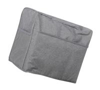 Mobestech Sewing Machine Cover with Side Pocket for Storage Oxford Dust Protector Case Fit for Home Use Easy to Clean Gray Machine Dust Cover