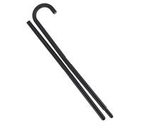 Mobestech Show Theatrical Cane 1920s Black Cane Novelty Dance and Walking Theatrical Canes Plastic Dance Canes Performance Costume Accessories 100cm