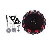 Mobestech Silent Running Wheel Hamster Exercise Wheel for Cage Non-slip Surface for Hamster Boredom Breaker and Night Use