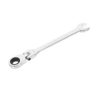 Mobestech Silver Chrome Vanadium Steel Repair and Maintenance for Double End Ratchet Wrench Anti-Slip Handle Portable Design, Flexible Head Ratcheting Open End Wrench