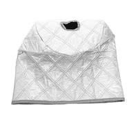 Mobestech Silver Water Dispenser Dust Cover Water Jug Sleeve Reusable Fabric Protector with Dust and Light Shield for Home Office Cooler Bucket