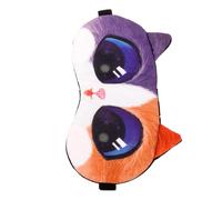 Mobestech Sleeping Eyes Mask Eye Patch Breathable Flexible Head Strap Cotton Cloth Delicate Creative Design for Daily Use Where You are Troubled by Light Suitable for Light Sleepers