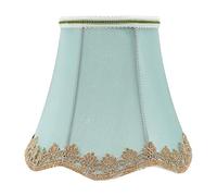 Mobestech Small Lamp Shade Modern European Style Fabric Lampshade Bell Shaped Cloth Lamp Shade for Table Floor Lamps Replacement