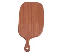 Mobestech Solid Wood Kitchen Chopping Board with Smooth Edges and Handle Multi Function Cutting Board for Fruits Vegetables Meat Easy to Clean and Space Saving Storage Suitable for Home Use