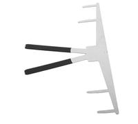 Mobestech Stainless Steel Eyebrow Ruler Point Positioning Technology for Accurate Brow Mapping and Measuring Tattoo Stencil Tool for Home Use Precise Brow Shaping Aid