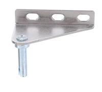 Mobestech Stainless Steel Freezer Door Hinge Heavy Duty Refrigerator Repair Accessory Quiet Operation Easy Installation Compatible with Commercial Fridges and Coolers for Reliable Door