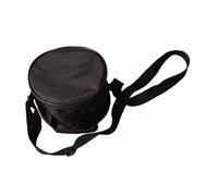 Mobestech Steel Tongue Drum Carrying Bag 8-inch Padded Drum Storage Pouch with Dual Chains and Ethereal Shoulder Strap Protective Case for Musical Instrument Travel and Storage
