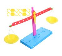 Mobestech Stem Balance Scale Assemble for Educational Science Plaything Preschool Elementary Physics Learning Kit Interactive DIY Lever Construction