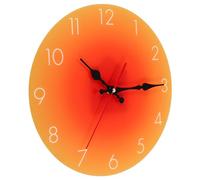 Mobestech Sunset Inspired Silent Wall Clock Non Ticking Decorative Hanging Clock for Living Room Bedroom Office Modern Art Design with Clear Pattern and Easy Installation