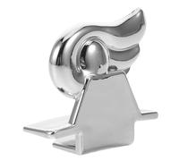 Mobestech Toilet Seat Handle for Effortless Lifting with Universal Fit, Compact Abs Bathroom Accessory for Seniors in Office or Home Use, Silver Finish