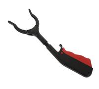 Mobestech Trash Picker Grabber Tool ABS Hygienic No Touch Litter Cleanup | Smooth Black Surface, Reaches Tight Spots, Suitable for Shelves and Rubbish Bags, Adults, Schools, Beaches