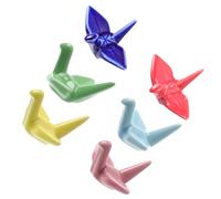 Mobestech Unique Paper Crane Chopsticks Support Chopstick Holder Stand for Banquet