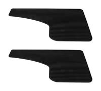 Mobestech Universal Car Mud Guard Pair, Black Plastic Front Wheel Mud Flaps for Suv Truck Pickup, Vehicle Splash Guards Protective Mudguards for Off-Road and All-Weather Use